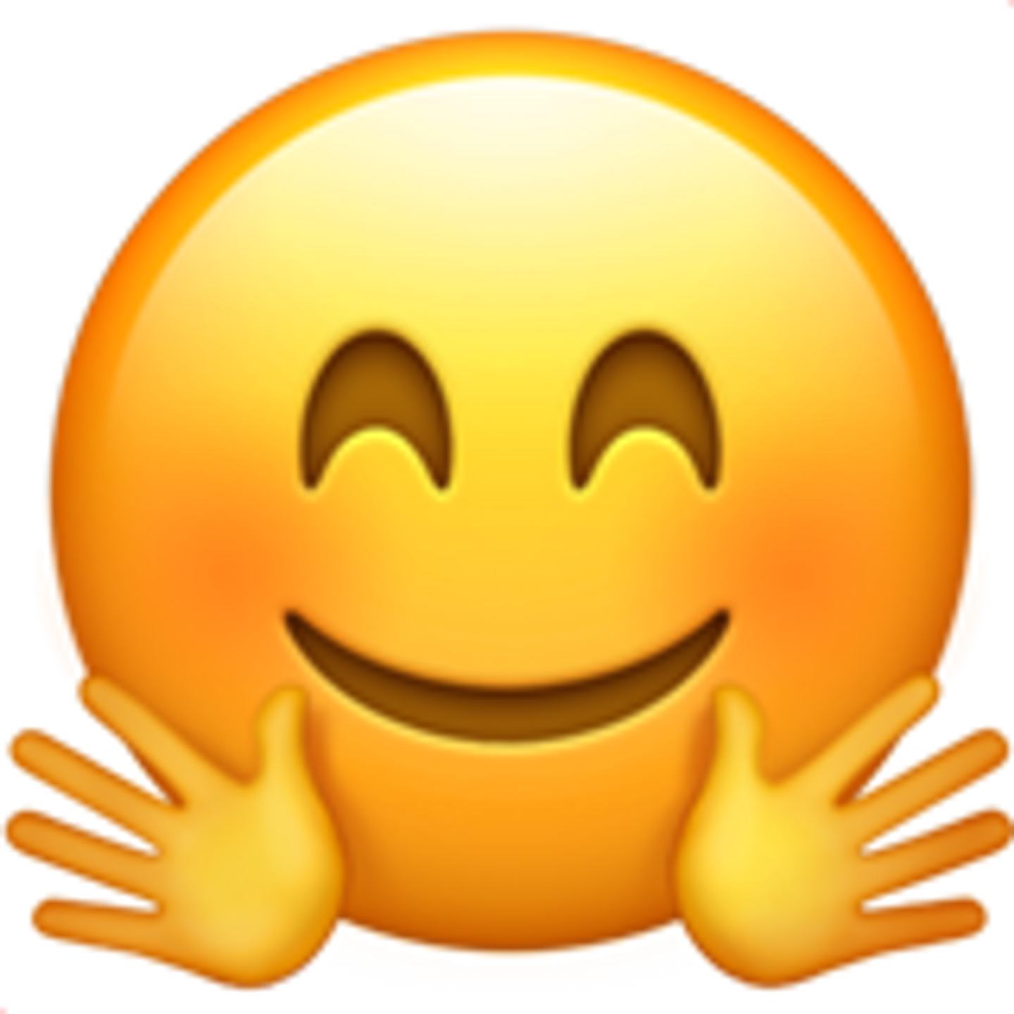 Smiling Face With Two Hands Emoji Meanings - IMAGESEE